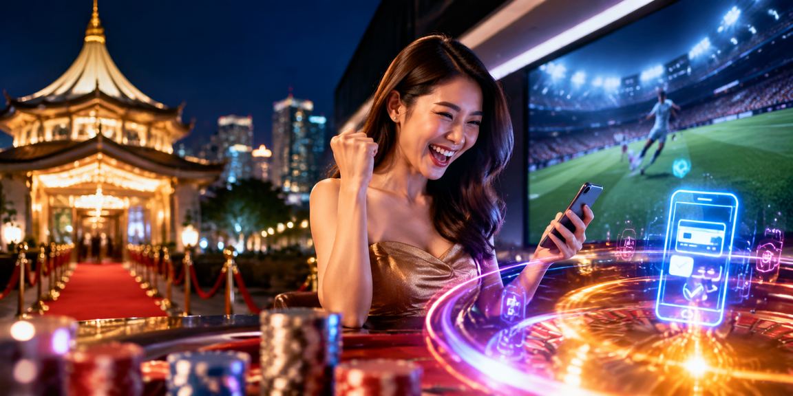Permainan roulette bergaya Melayu dari Sarawak